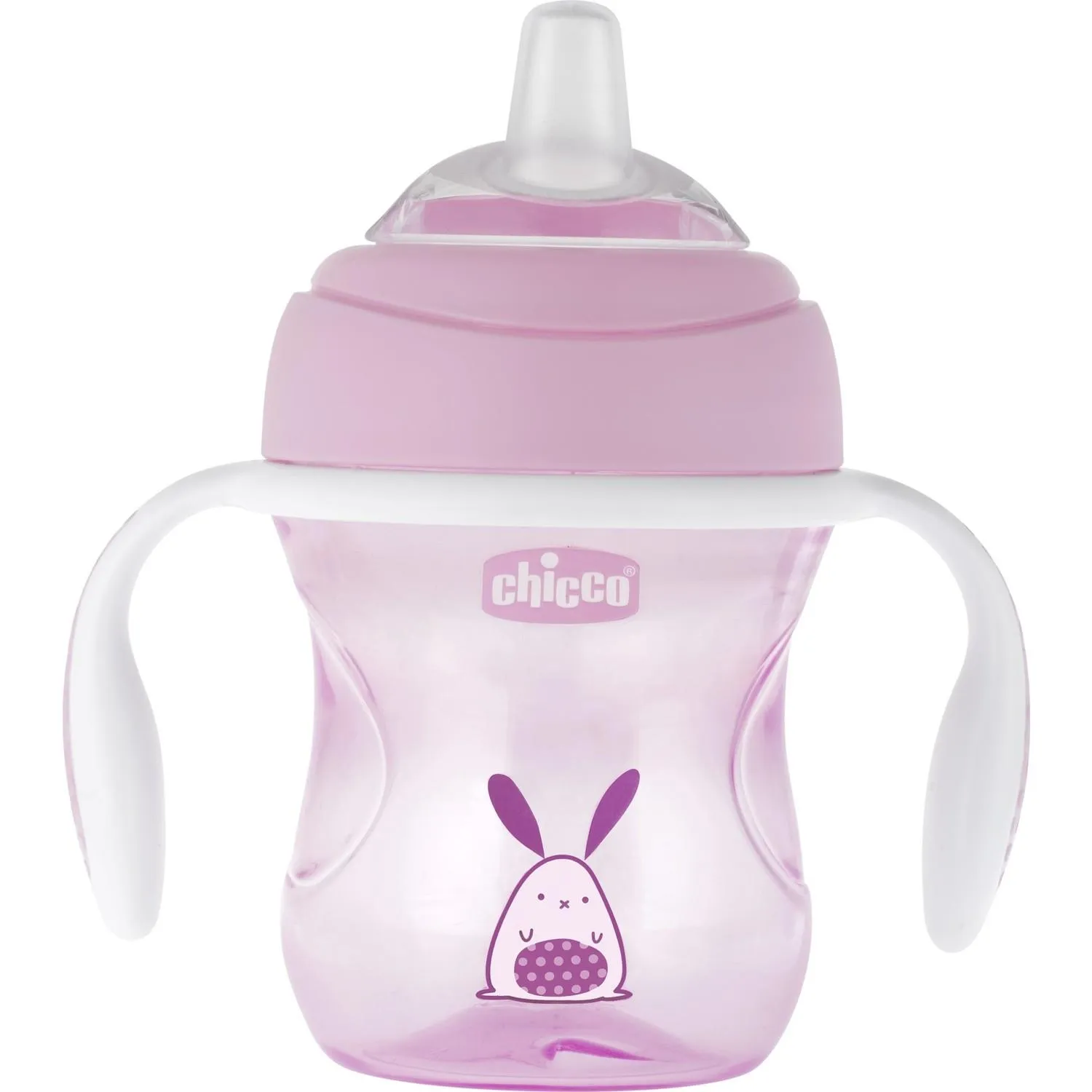Chicco Pembe Kuş 4 Ay+Yumuşak Uçlu Geçiş Bardağı
