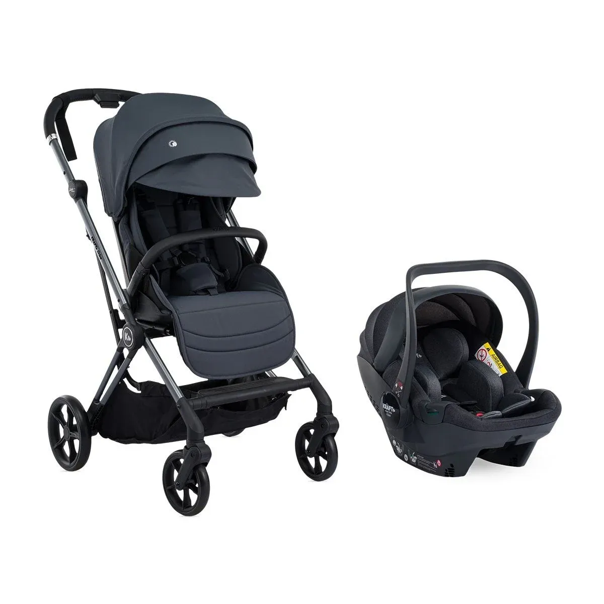 KRAFT Drive Travel Sistem Bebek Arabası Gri