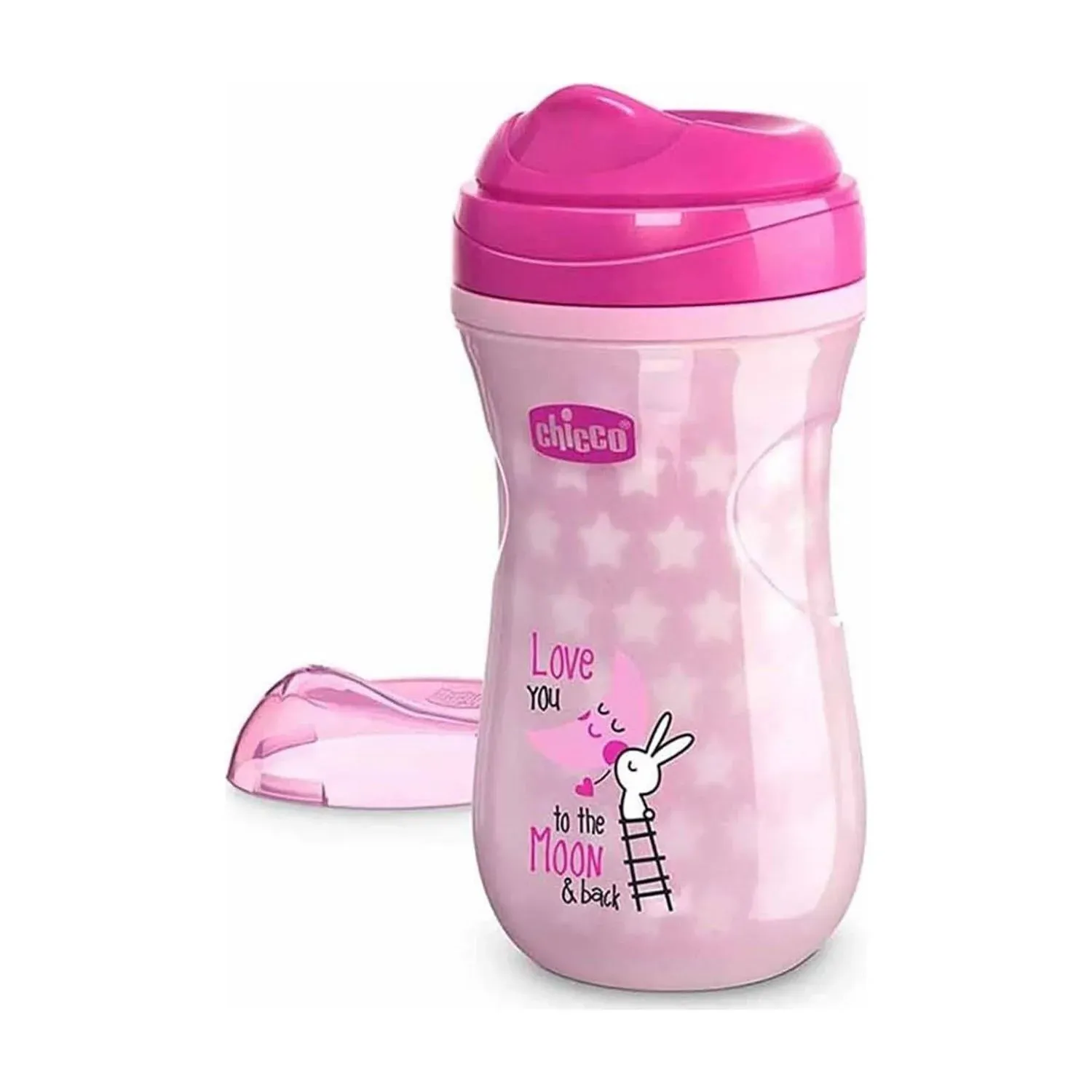 Chicco Pembe 14M+ Parlayan Alıştırma Bardağı