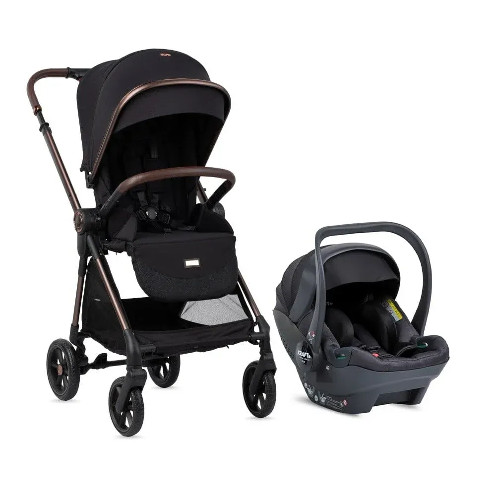 kraft Focus PR Travel Sistem Bebek Arabası Siyah
