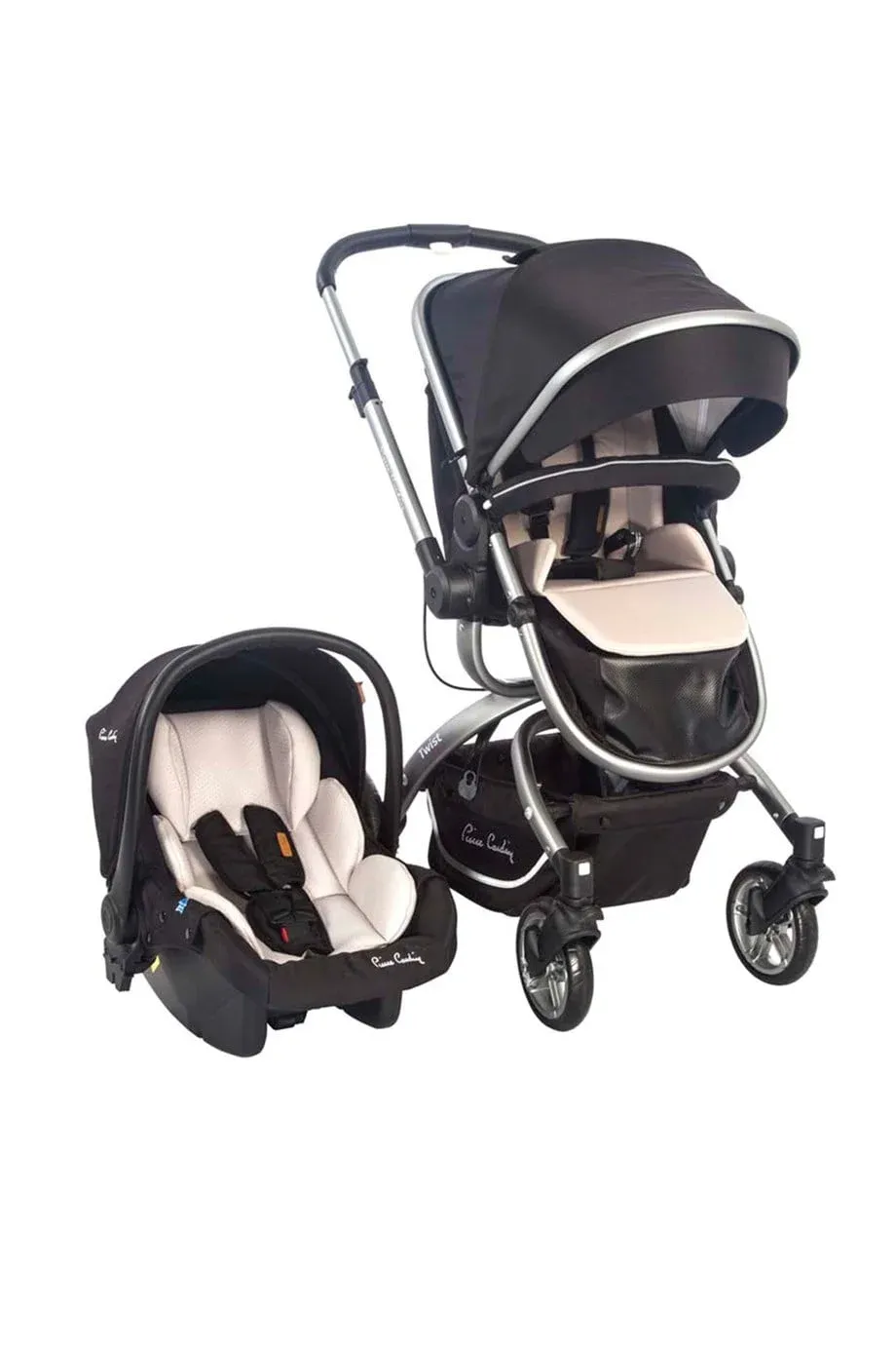 Pierre Cardin Twist +Plus Bebek Arabası Siyah