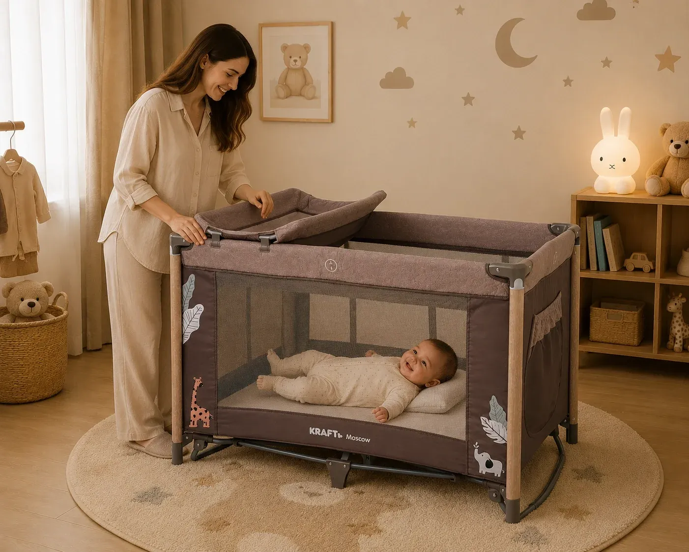 Kraft Moscow Park Yatak Premium Bej