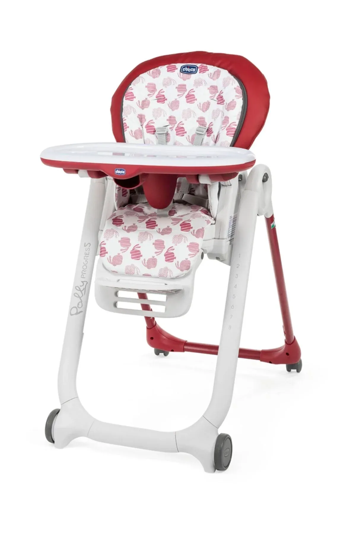 Chicco Polly Progress Red 4W Mama Sandalyesi