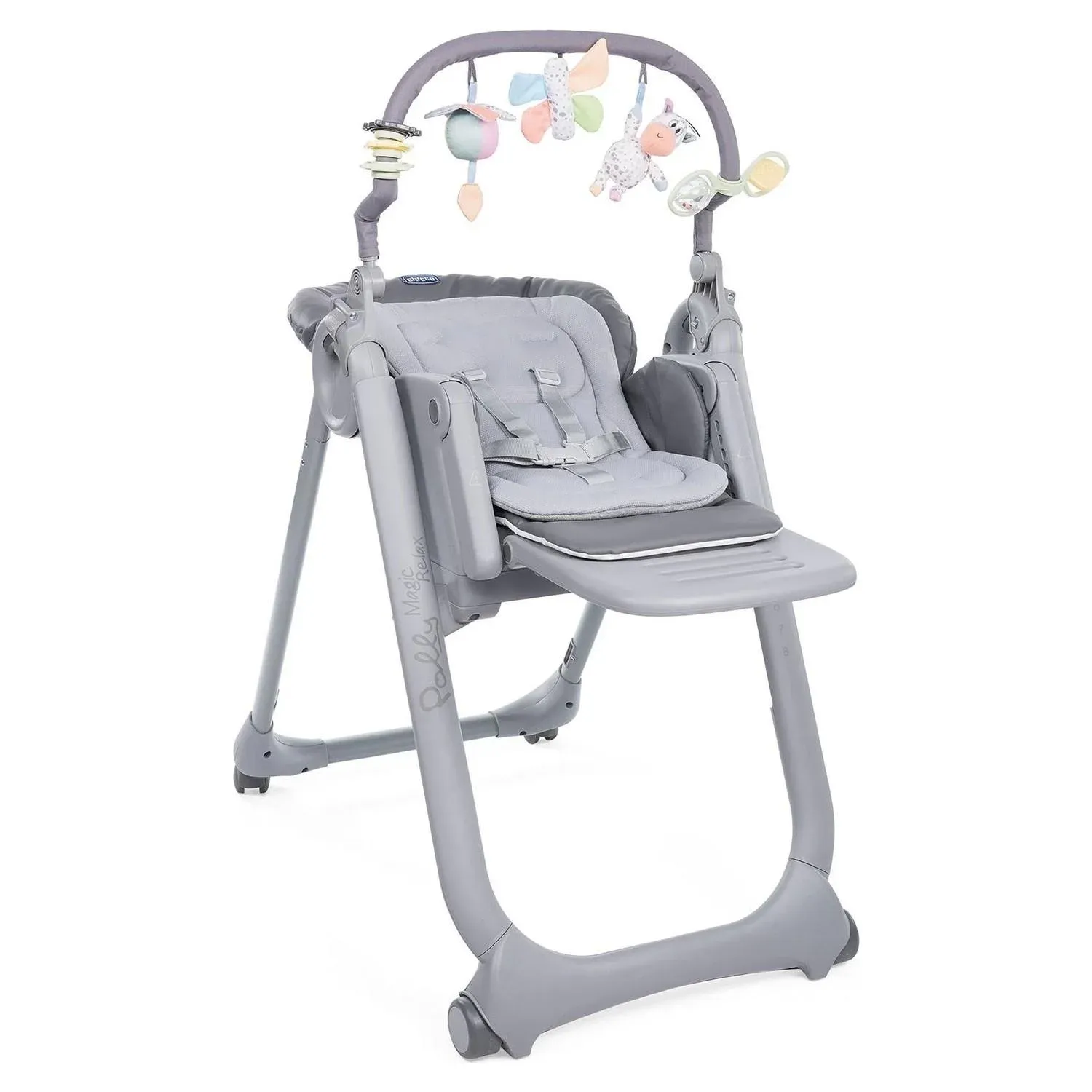 Chicco Polly Magic Relax Hıghchair Graphite