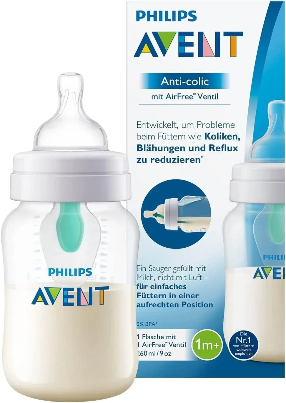 Avent SCF813/14 Anti Kolik Biberon 260 ML