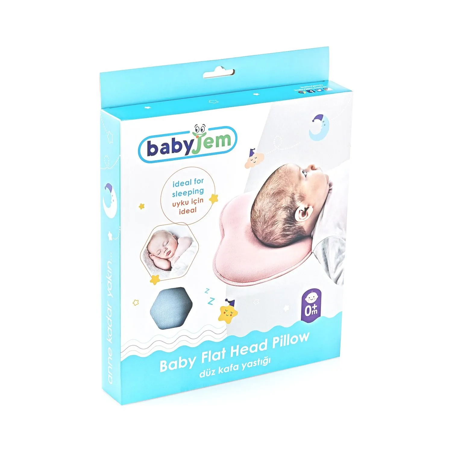 Babyjem 415 Düz Kafa Yastığı Ekru