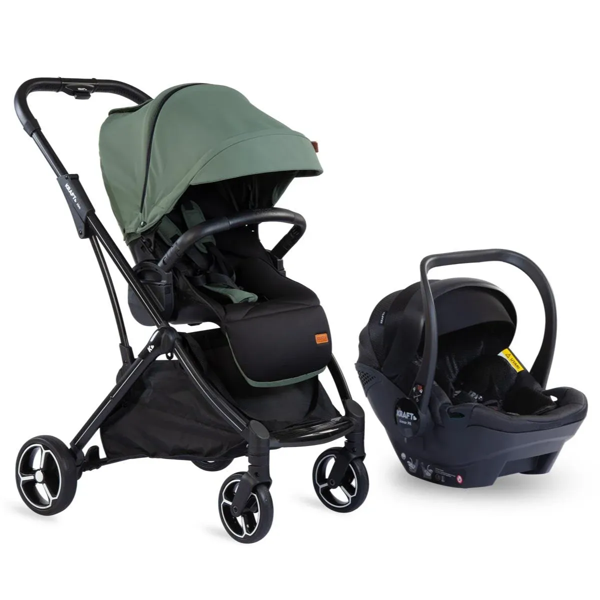 Kraft Viva I-Size Green Travel Sistem Bebek Arabası