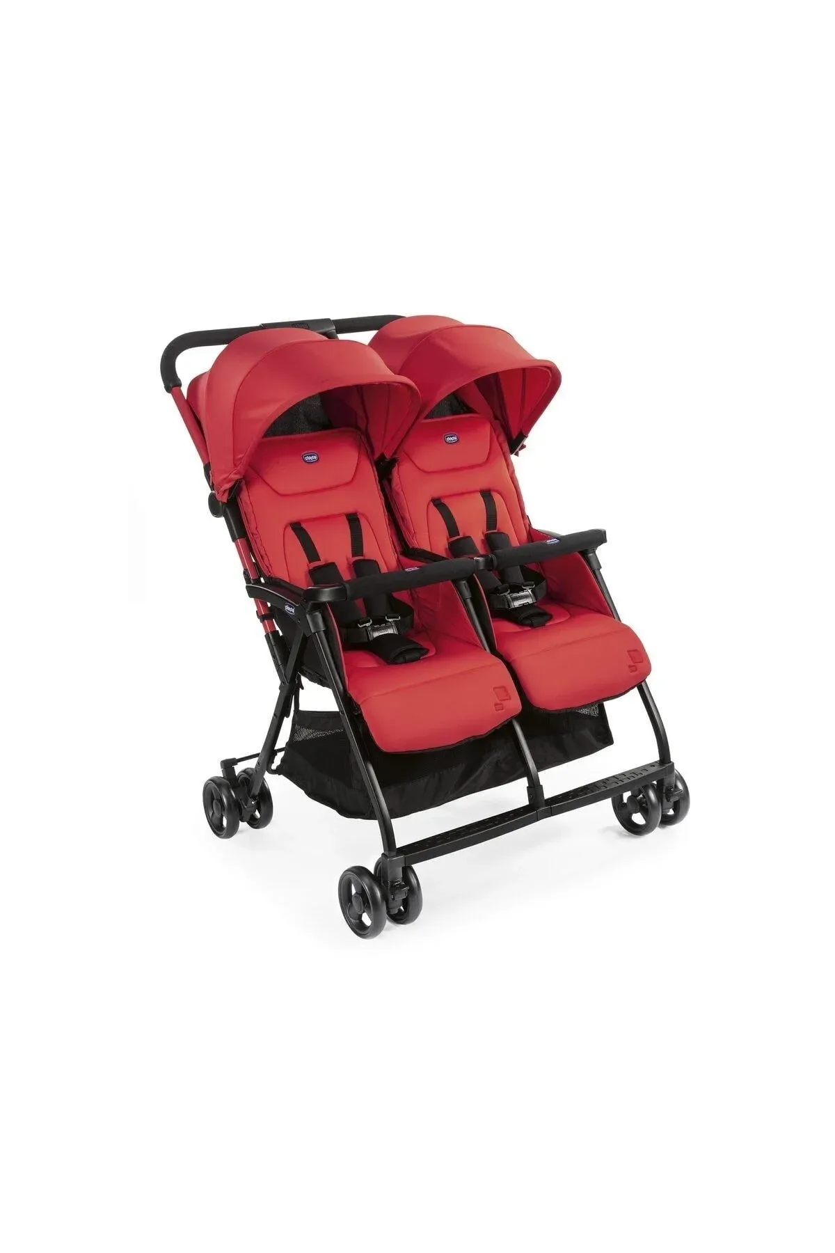 Chicco Ohlala 2 Twin Ultra Hafif Ikiz Bebek Arabası - Paprika