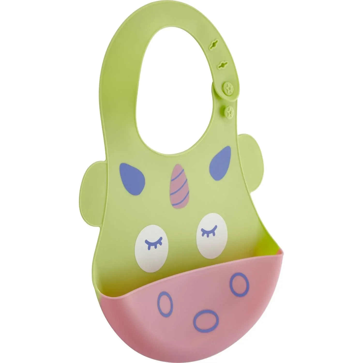 Babyjem 626 Silikon Önlük - Yeşil
