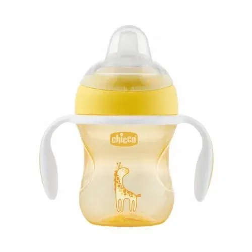 Chicco Sarı Zürafa 4 Ay+ Yumuşak Uçlu Geçiş Bardağı